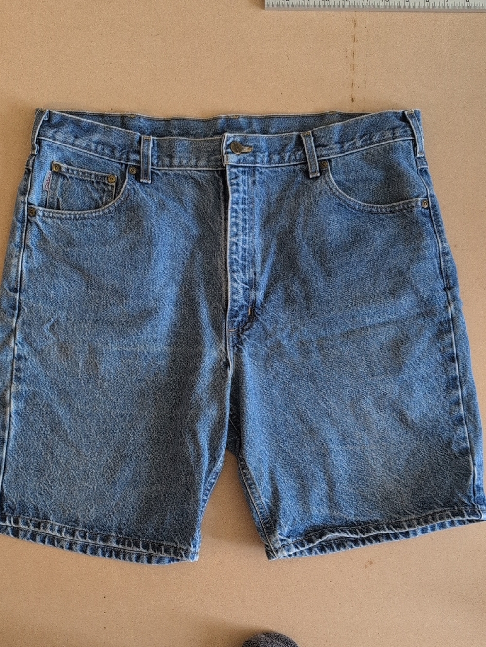 Carhartt Men's Denim Shorts in Medium Blue